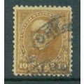 Used 283 10c Daniel Webster Just Clears M05403