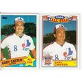 TWO 1985 Topps Gary Carter baseball cards #719 ...