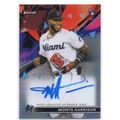TOPPS FINEST MONTE HARRISON ROOKIE AUTO REFRACTOR