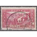 Andorre Français 1932 Michel 40 O Cote (2008) 5...