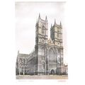 WOODBURY SERIES POSTCARD WESTMINSTER ABBEY C1906