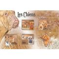 CENTRAL AFRICA 2011 SHEET MNH PERROS CHIENS CAN...