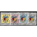 1962 Michel 588/591 - fine used (o)