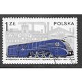 POLAND 1967 RAILWAYS 30 ? YEARS STEAM LOCOMOTIV...