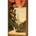 1907 fr Postcard - High Beech church, Epping Fo...