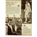 Wimbledon, Betty Nuthall & Cilli Aussem, 1927, ...