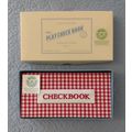 NIB NOS POTTERY BARN KIDS PLAY CHECK BOOK x 3 &...