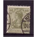 GERMANY 1916 SG146 60 pf OLIVE FINE USED #1