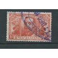 new zealand stamps sg458 victory 1/- fiscal a used