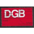 GER 1999 110pf '50TH ANN OF TRADE UNIONS' FINE ...