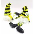 Bee Small Furry Gonk Dangly Legs Ornament 16 CM...