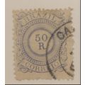 Brazil Stamp Scott #93, Used, Partial City/Date...