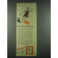 1931 Kellogg's Pep Bran Flakes Cereal Ad - Thrill