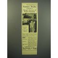 1933 University of Chicago Ad - Summer Study