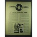1959 Decca Record Company Ad - Another record a Vital and Adventurous business