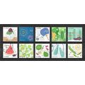 Japan ( Japon ) 2021 Greetings stamps Summer sé...