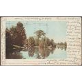 Lake at Palmer Park, Detroit, Michigan, 1905 - ...