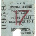 Liverpool Overhead Railway Edmondson Ticket - S...