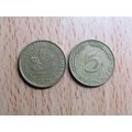 1971d 5 Pfennig Germany Coin