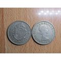 GB 1956 Elizabeth II Half Crown Coin