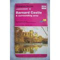 1984 OS Landranger map Sheet 92 Barnard Castle ...