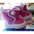 Crocs pink padded toddler winter boots US size ...