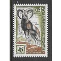 FRANCE 1969 45c NATURE CONSERVATION MOUFLON SG ...