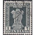 India, 1957-8 1np Asoka Capital, SG O165 (Scott...
