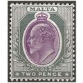 Malta 1903 SG40 2d Purple & Grey Mounted Mint ..