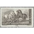 POLAND, HORSE, Piotr Michalowski, grey 1966, 60gr