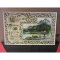 WISHES SINCERE BIRTHDAY .used antique postcard ...