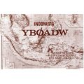 Jakarta Indonesia QSL Amateur Radio Postcard Ma...