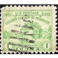 STAMP United States SG727 1933 1c Fort Dearborn...