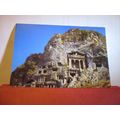 TOMB, LYCIA, FETHIYE, Turkey used postcard 1990...