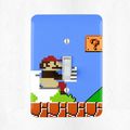 Super Mario Bros Bathroom Light Switch Cover Pl...
