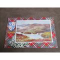 Clan Fraser Tartan Postcard - Loch Katrine & El...