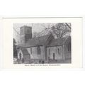 St Andrew's Saxon Church Coln Rogers Plain Back...