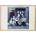POSTCARD: CORONATION, 1953 - CHILDREN AT STREET...