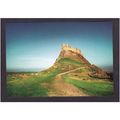 NORTHUMBERLAND POST CARD - LINDISFARNE CASTLE N...
