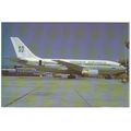 Nigeria Airways Airbus A310 Aircraft Postcard (...