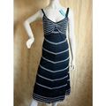 Karen Millen Black Silver Metallic Evening Knit...