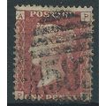 1858 SG43 1d Red Plate 193 Good/Fine Used "PA"
