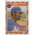 1985 Fleer George Foster card- #79 - NM- Mets