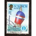 SOL 1987 $1.00 'AMERICA'S CUP - ST FRANCIS IX, ...