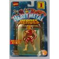 HEAVY METAL HEROES ' OMEGA RED ' die cast figur...