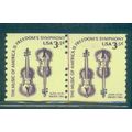 1813 3.5c Violins Fine MNH Dry Gum CLP G0070