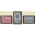 Norway Stamps Scott #458 To 460, Mint Never Hinged