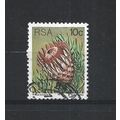 SouthAfrica.SG423 10c Protea Aristata.Fine Used...