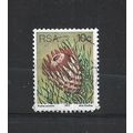 SouthAfrica.SG423 10c Protea Aristata.Fine Used...