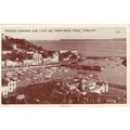 Vintage Sepia Postcard Princess Gardens & Vane ...